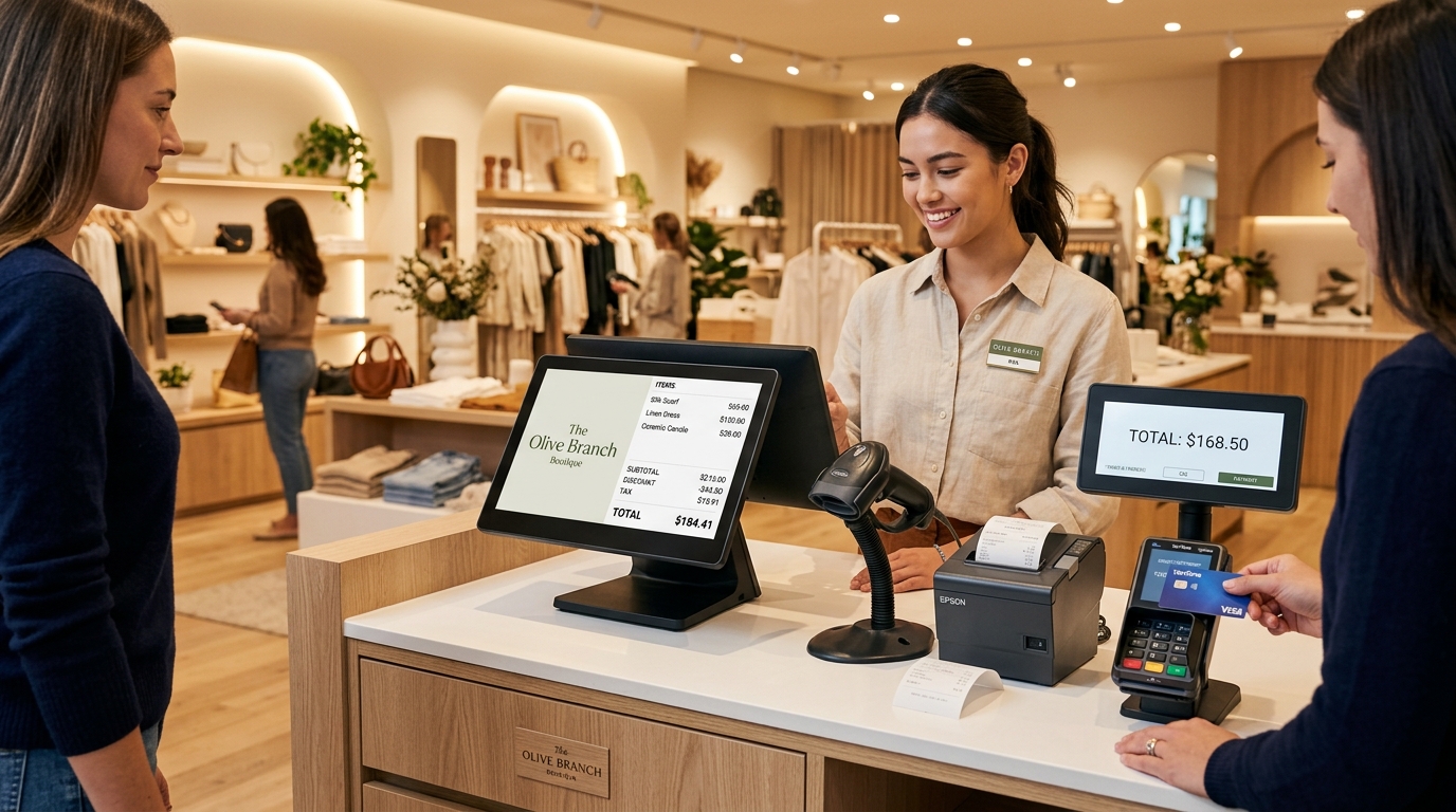 Perakende ve Şubeli İşletmelerde POS Satış Noktası & Kasa Yönetimi